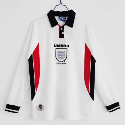 1998 ENGLAND HOME SHIRT FULL SLEEVE