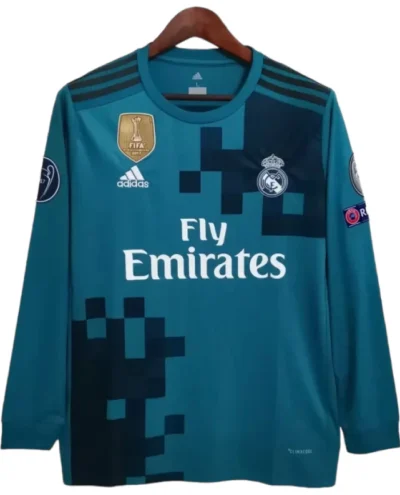 2017/18 REAL MADRID THIRD SHIRT FULL SLEEVE
