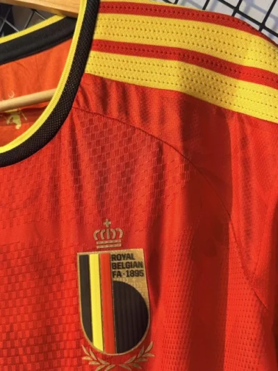 Alternative view of 2026 BELGIUM WORLD CUP HOME SHIRT