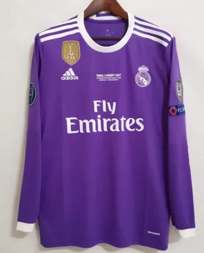 2016/17 REAL MADRID AWAY SHIRT FULL SLEEVE