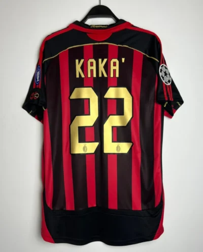 Alternative view of 2006/07 AC MILAN HOME SHIRT